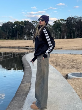 「ZARA（ザラ）のアイテム」を使った、saraさん（レディース・172cm）の春コーディネート