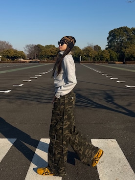 saraさん（レディース・172cm）の冬コーディネート