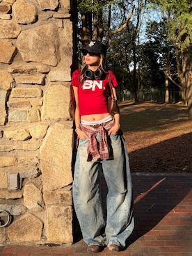 「gentle monster（ジェントルモンスター）のアイテム」を使った、saraさん（レディース・172cm）の春コーディネート