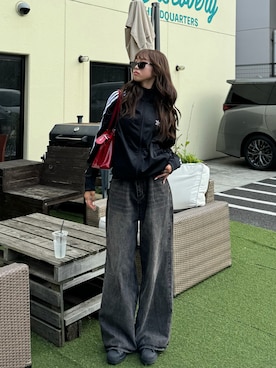 saraさん（レディース・172cm）の秋コーディネート