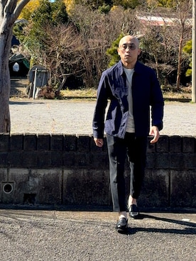 BALDHEAD MANさん（メンズ・155cm）の冬コーディネート