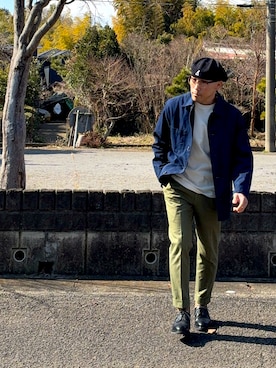 BALDHEAD MANさん（メンズ・155cm）の冬コーディネート