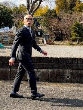 BALDHEAD MANさん（メンズ・155cm）の冬コーディネート