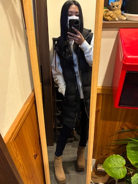 「Heather（ヘザー）のアイテム」を使った、すずめさん（レディース・163cm）の秋コーディネート