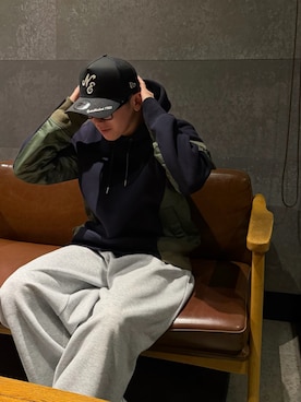 「Sacai（サカイ）のアイテム」を使った、  kaiさん（メンズ・175cm）の冬コーディネート