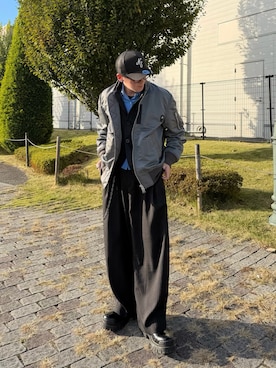 「Sacai（サカイ）のアイテム」を使った、  kaiさん（メンズ・175cm）の秋コーディネート