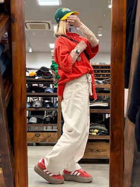 「アイテム（バッグ）」を使った、りゅうさん（レディース・155cm）の秋コーディネート