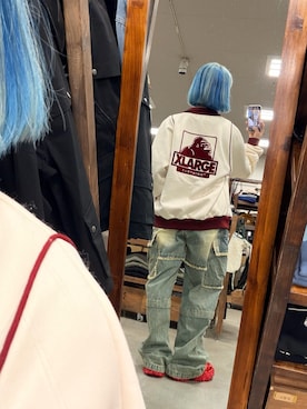 「アイテム（パンツ）」を使った、りゅうさん（レディース・155cm）の秋コーディネート