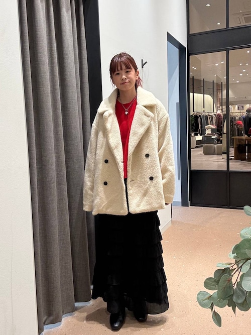 センタータックショートプルオーバー 600400（ニット/セーター