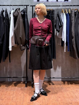 「PAGEBOY（ページボーイ）のアイテム（アクセサリー）」を使った、yamadaさん（レディース・160cm）の秋コーディネート