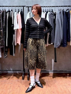 「PAGEBOY（ページボーイ）のカップツキFITキャミ（キャミソール、ホワイト系）」を使った、yamadaさん（レディース・160cm）の春コーディネート