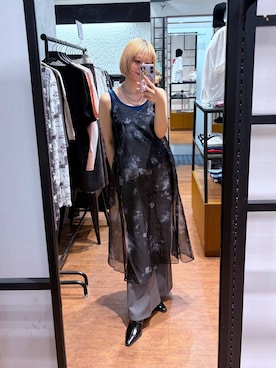 「PAGEBOY（ページボーイ）のアイテム（ワンピース）」を使った、yamadaさん（レディース・160cm）の夏コーディネート