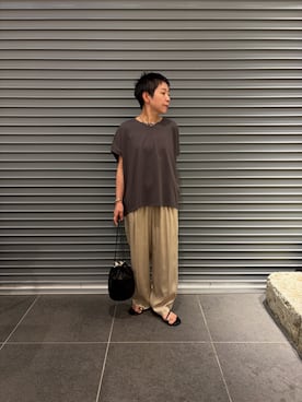 「folna（フォルナ）のアイテム」を使った、sayakaさん（レディース・152cm）の夏コーディネート
