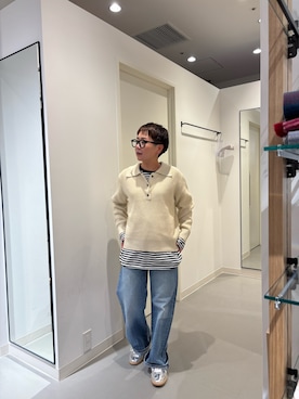 「few.（フュー）のアイテム」を使った、sayakaさん（レディース・152cm）の冬コーディネート