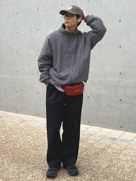 「mont-bell（モンベル）のアイテム」を使った、yusepeさん（メンズ・170cm）の春コーディネート