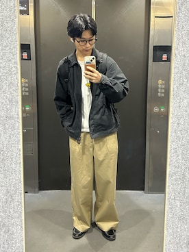 「McGREGOR（マックレガー）のアイテム」を使った、yusepeさん（メンズ・170cm）の秋コーディネート