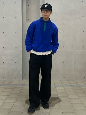 「アイテム（その他トップス）」を使った、yusepeさん（メンズ・170cm）の秋コーディネート