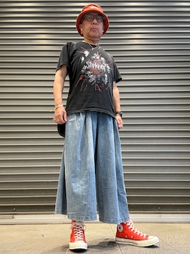 「CASIO(カシオ)のアイテム」を使った、Ken Nさん(メンズ・168cm)の夏コーディネート