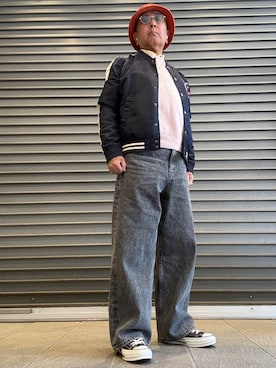 「American Eagle（アメリカンイーグル）のアイテム」を使った、Ken Nさん（メンズ・168cm）の春コーディネート