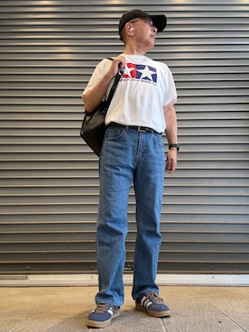 「CASIO(カシオ)のアイテム」を使った、Ken Nさん(メンズ・168cm)の夏コーディネート