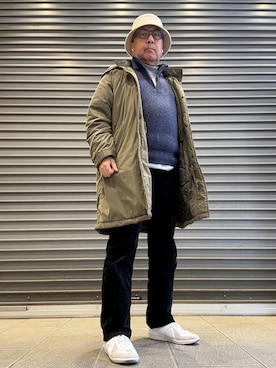 「BEAMS（ビームス）のアイテム」を使った、Ken Nさん（メンズ・168cm）の春コーディネート