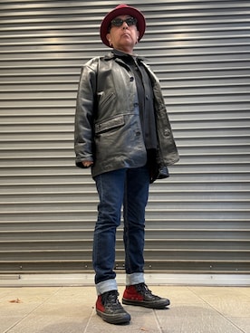 「アイテム（その他アウター）」を使った、Ken Nさん（メンズ・168cm）の冬コーディネート