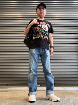 「CASIO(カシオ)のアイテム」を使った、Ken Nさん(メンズ・168cm)の秋コーディネート