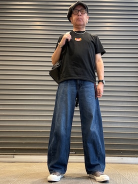 「no brand（ノーブランド）のアイテム」を使った、Ken Nさん（メンズ・168cm）の秋コーディネート