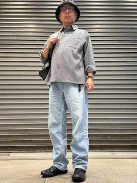 「Levi's（リーバイス）のアイテム（パンツ）」を使った、Ken Nさん（メンズ・168cm）の夏コーディネート