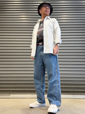 「newhattan（ニューハッタン）のアイテム」を使った、Ken Nさん（メンズ・168cm）の夏コーディネート