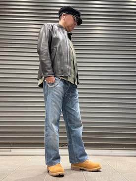 「アイテム（財布/小物）」を使った、Ken Nさん（メンズ・168cm）の秋コーディネート