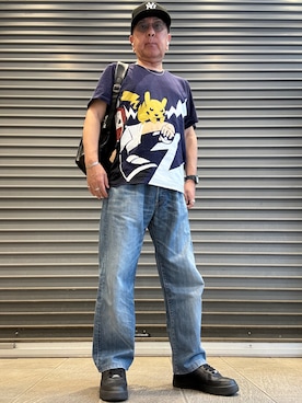 「CASIO(カシオ)のアイテム」を使った、Ken Nさん(メンズ・168cm)の夏コーディネート