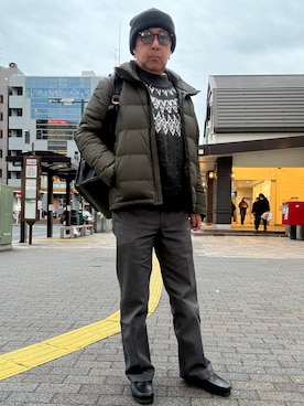 Ken Nさん（メンズ・168cm）の冬コーディネート