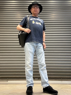 「Levi's（リーバイス）のアイテム（パンツ）」を使った、Ken Nさん（メンズ・168cm）の夏コーディネート