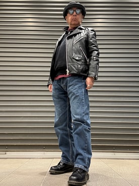 「JACKROSE(ジャックローズ)のアイテム」を使った、Ken Nさん(メンズ・168cm)の冬コーディネート