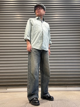 「OVERRIDE（オーバーライド）のアイテム」を使った、Ken Nさん（メンズ・168cm）の秋コーディネート