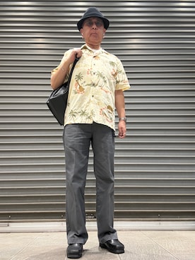 「OVERRIDE（オーバーライド）のアイテム」を使った、Ken Nさん（メンズ・168cm）の秋コーディネート