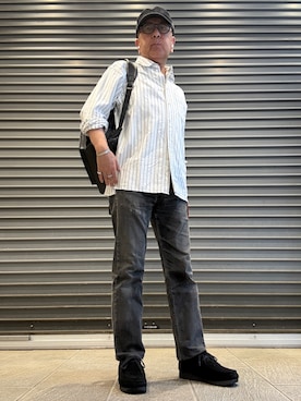 「DIESEL（ディーゼル）のアイテム」を使った、Ken Nさん（メンズ・168cm）の夏コーディネート