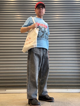 「RED WING（レッドウィング）のアイテム」を使った、Ken Nさん（メンズ・168cm）の春コーディネート
