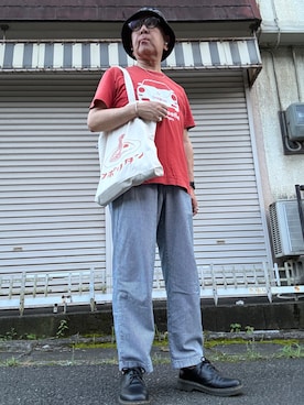 「XLARGE（エクストララージ）のアイテム」を使った、Ken Nさん（メンズ・168cm）の夏コーディネート