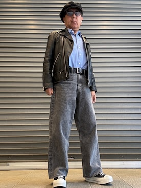 「XLARGE（エクストララージ）のアイテム」を使った、Ken Nさん（メンズ・168cm）の春コーディネート