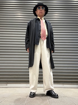 「アイテム（トップス）」を使った、Ken Nさん（メンズ・168cm）の秋コーディネート