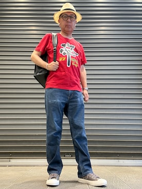 「SEIKO（セイコー）のアイテム」を使った、Ken Nさん（メンズ・168cm）の夏コーディネート