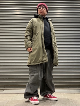 「BEAMS（ビームス）のアイテム」を使った、Ken Nさん（メンズ・168cm）の冬コーディネート