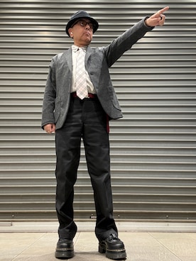 「アイテム（フォーマルスーツ/小物）」を使った、Ken Nさん（メンズ・168cm）の秋コーディネート