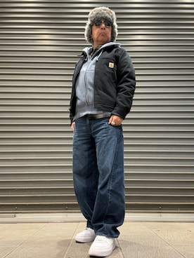 「glanta（グレンタ）のアイテム」を使った、Ken Nさん（メンズ・168cm）の冬コーディネート