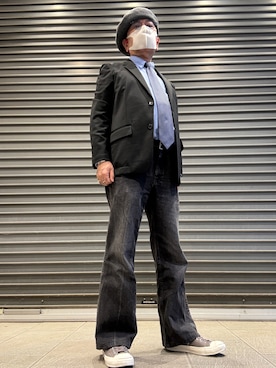 「アイテム（フォーマルスーツ/小物）」を使った、Ken Nさん（メンズ・168cm）の春コーディネート