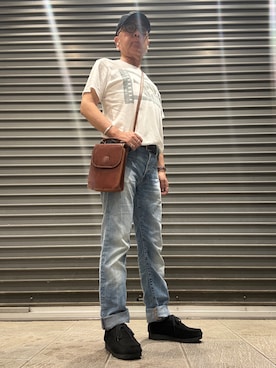 「GU（ジーユー）のアイテム」を使った、Ken Nさん（メンズ・168cm）の夏コーディネート