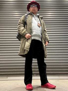 Ken Nさん（メンズ・168cm）の冬コーディネート