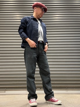 「CONVERSE（コンバース）のアイテム（シューズ）」を使った、Ken Nさん（メンズ・168cm）の春コーディネート